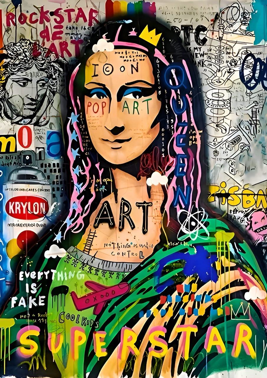 Mona Lisa: The Graffiti Reinvention