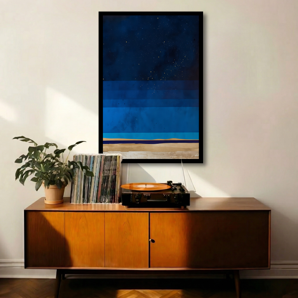 Indigo Horizon Gilded