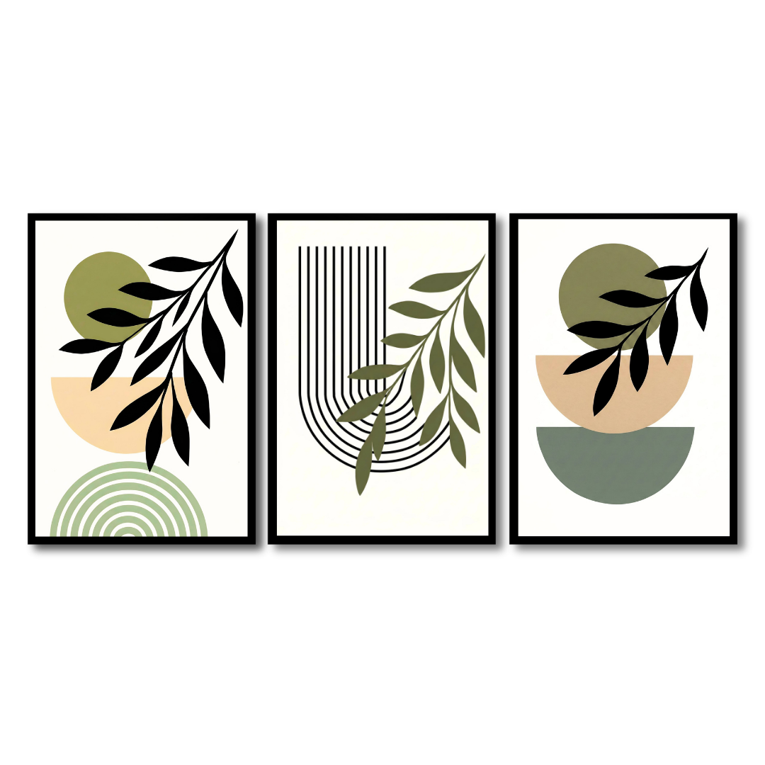 Earthy Abstract Botanicals