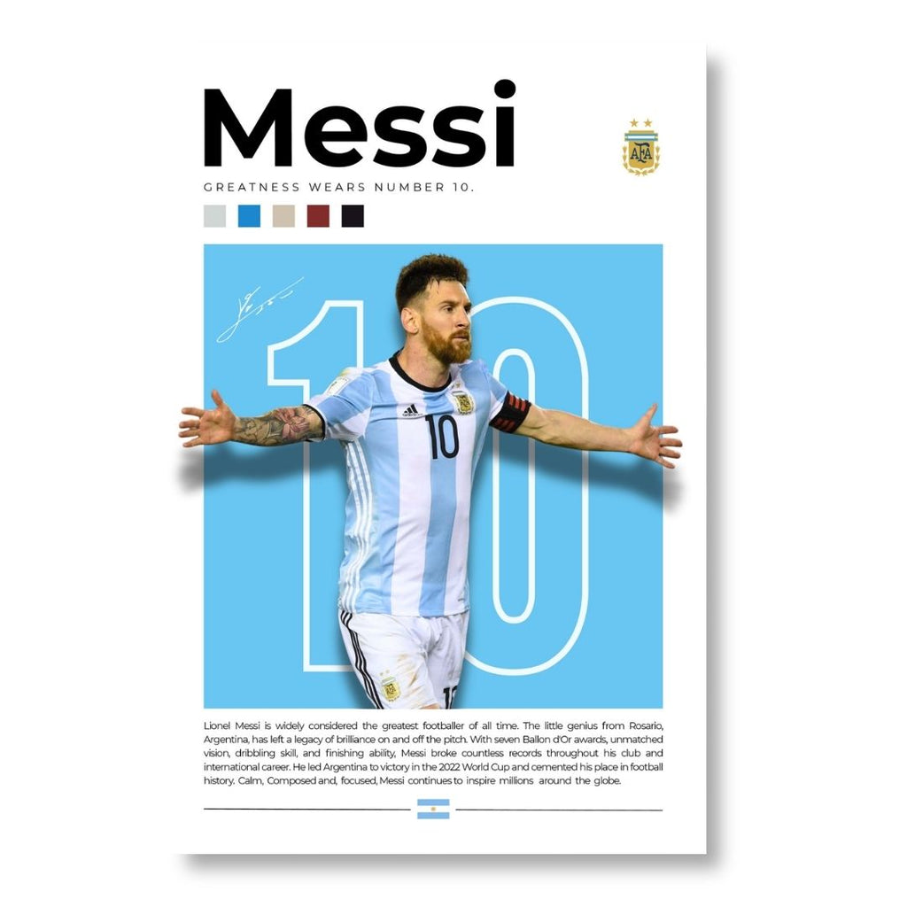 Lionel Messi – Argentina Number 10