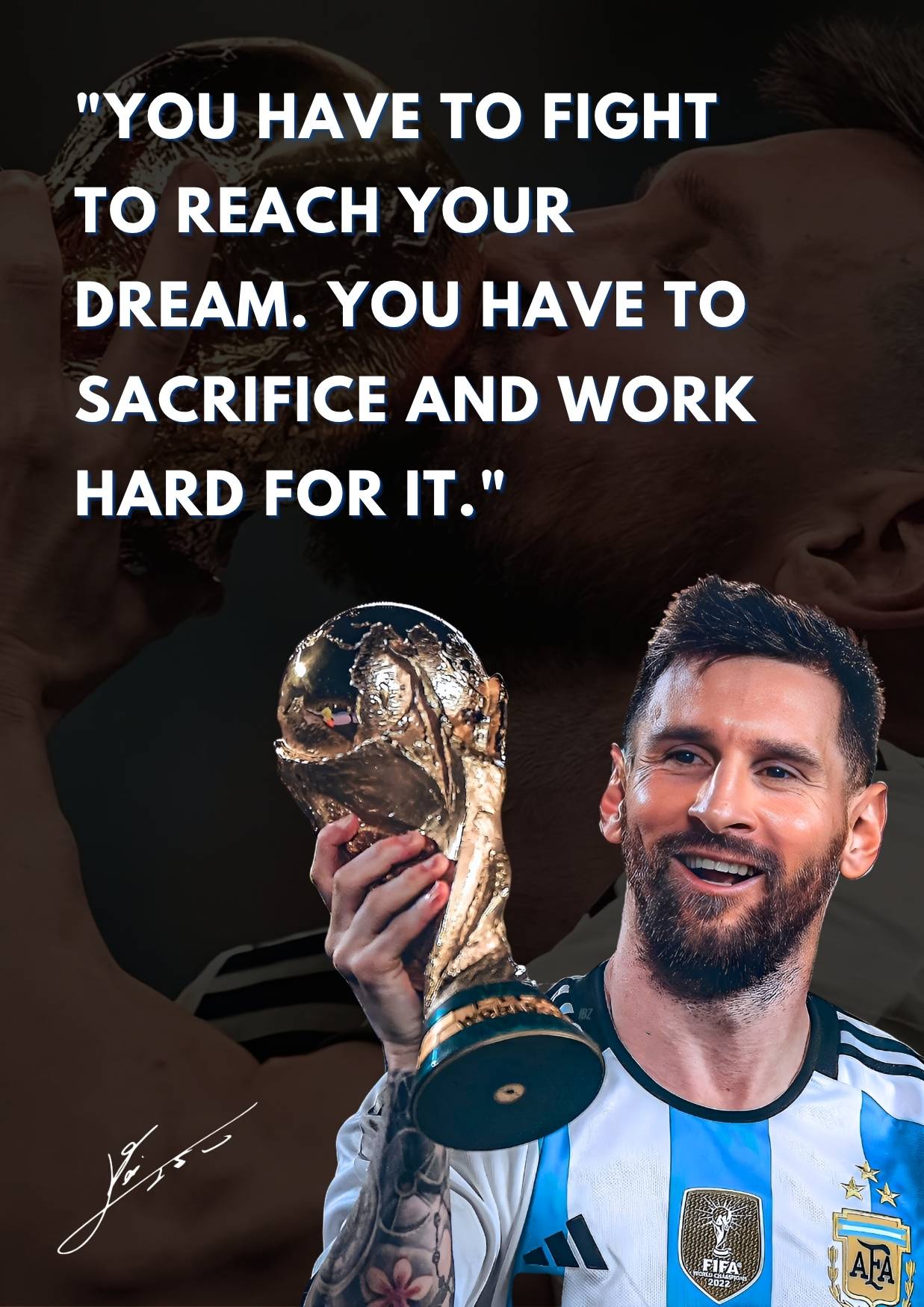 Victory Sealed: Messi’s Words of Wisdom