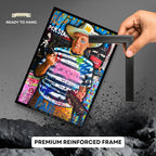 Cowboy Pose Pablo: Graffiti Masterpiece