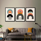 Retro Geometric Arches