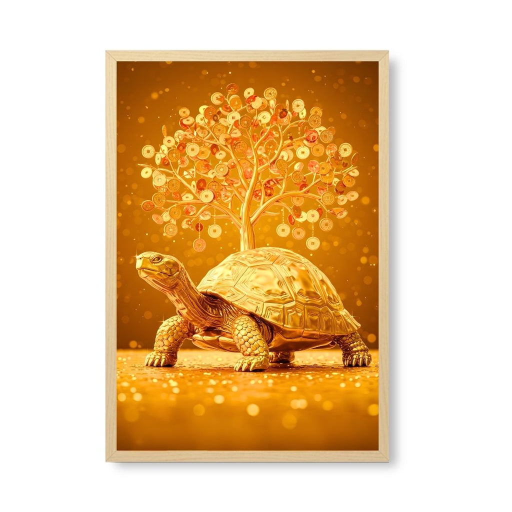 Golden Prosperity Tortoise