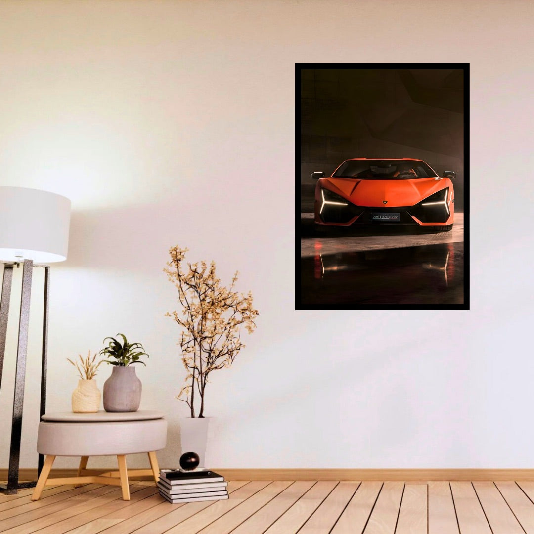 2024 Orange Lamborghini Revuelto