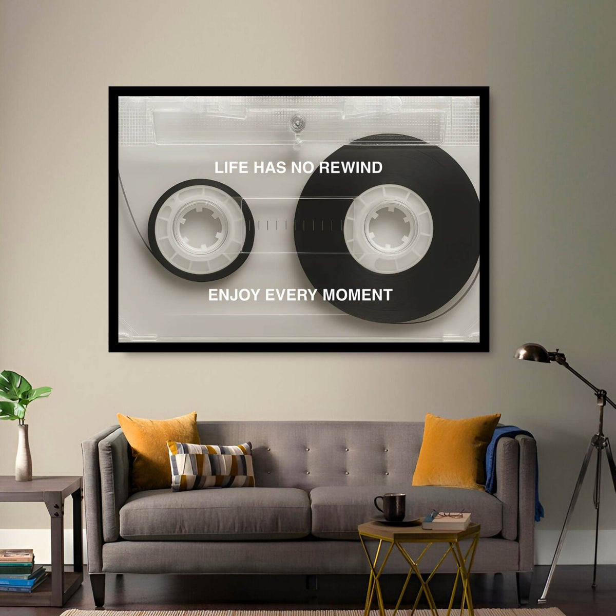 No Rewind, Enjoy Every Moment.