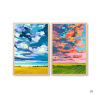 Vibrant Painted Landscape