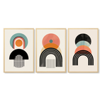 Retro Geometric Arches