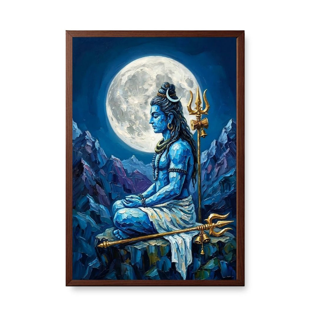 Moonlit Meditation - Shiva