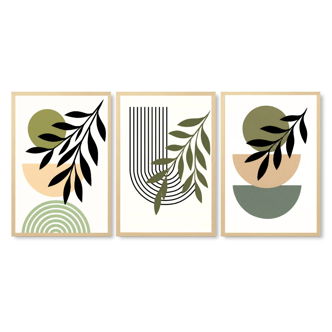 Earthy Abstract Botanicals