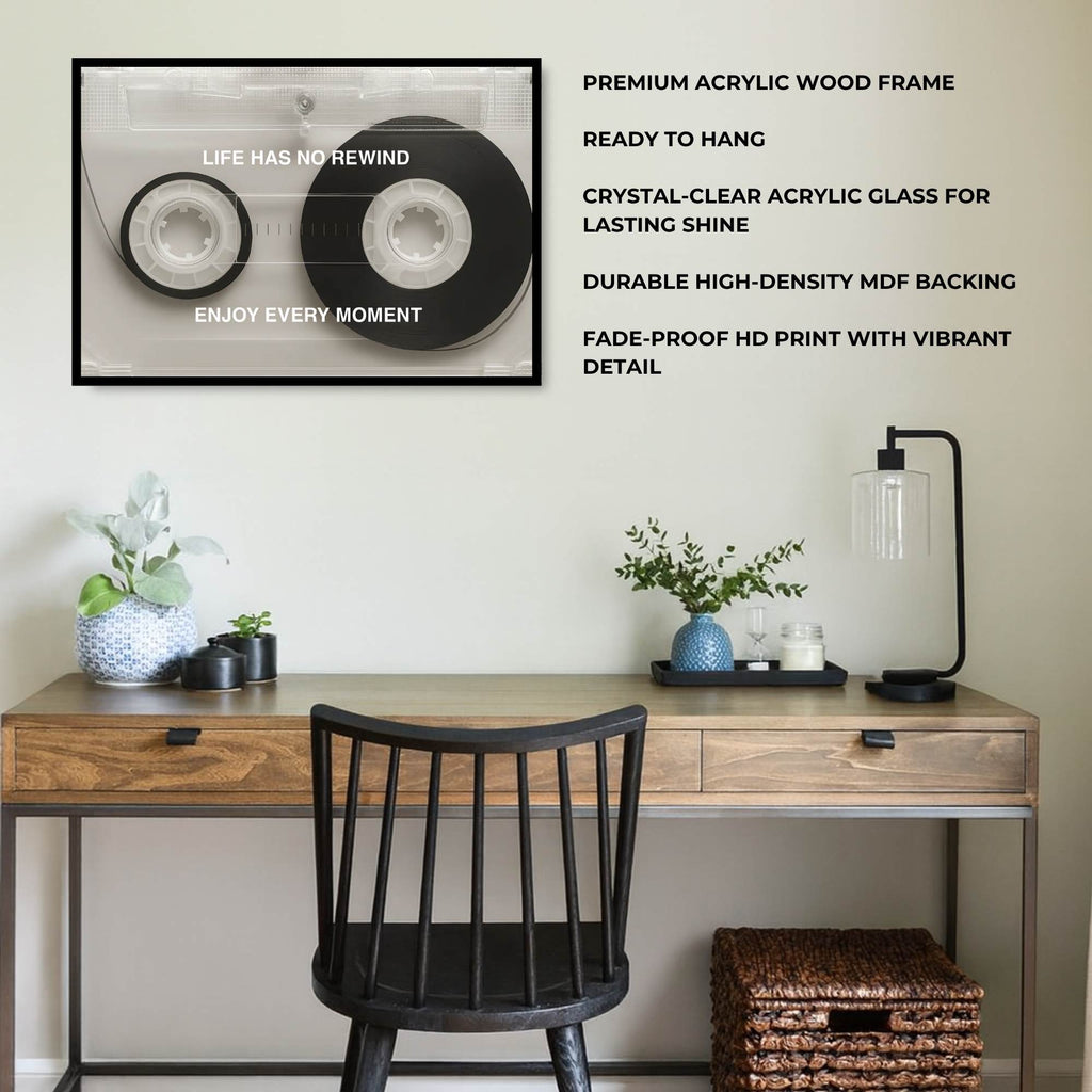 No Rewind, Enjoy Every Moment.