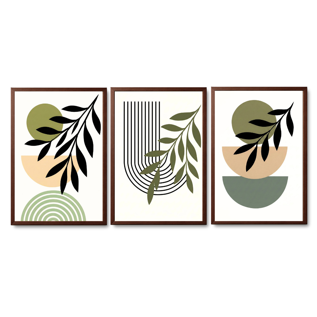 Earthy Abstract Botanicals