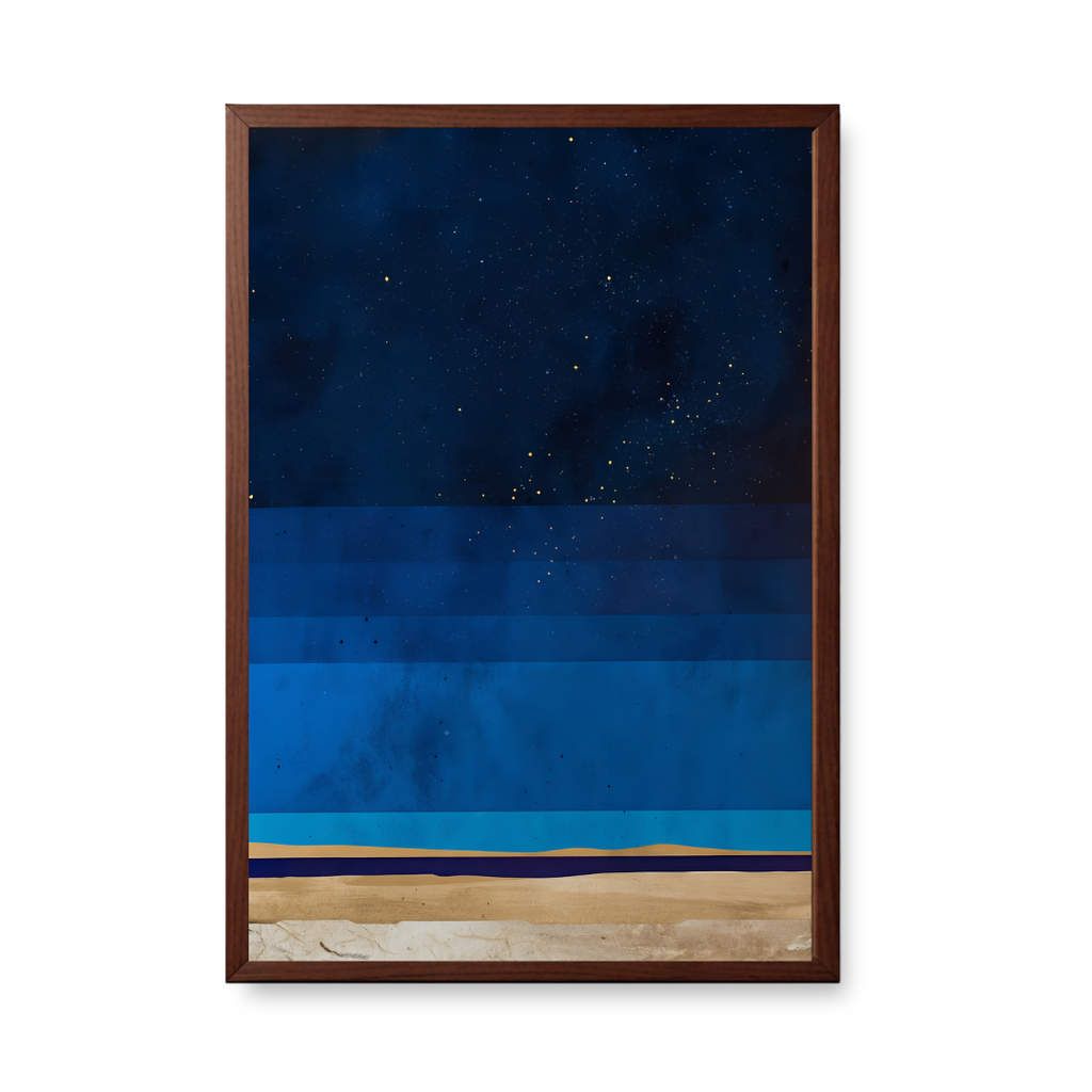 Indigo Horizon Gilded