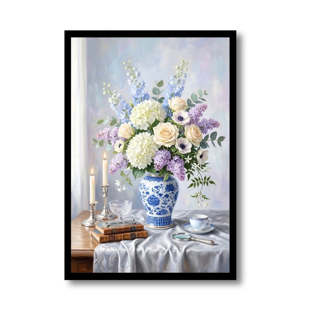 Porcelain Bloom Elegance