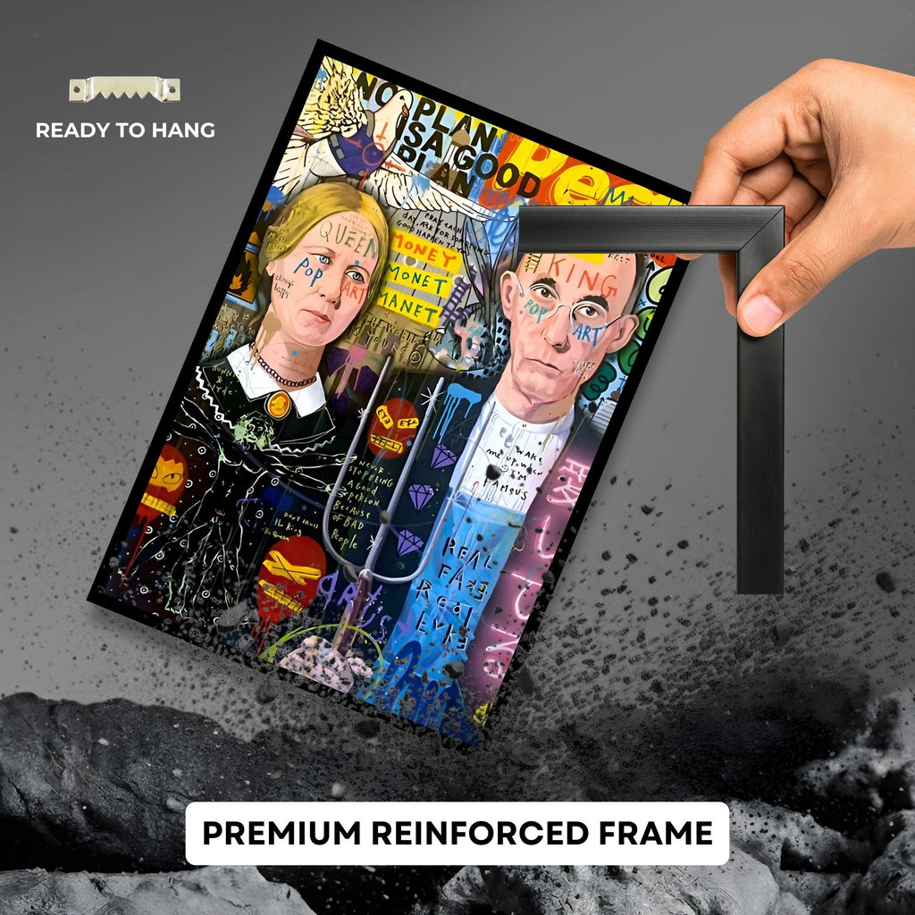 American Gothic: King & Queen Graffiti