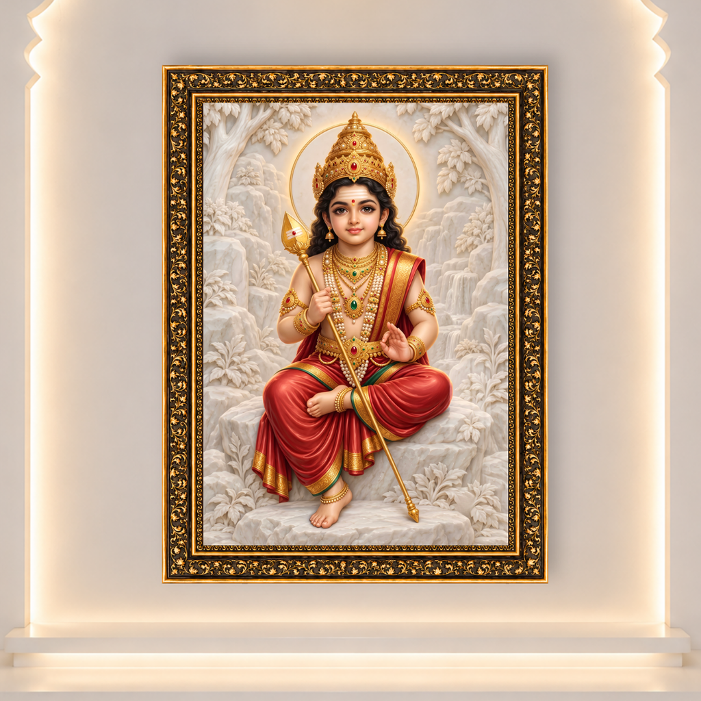 Golden Skanda Blessing