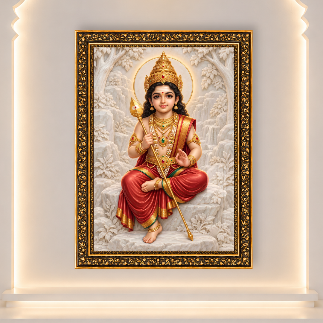 Golden Skanda Blessing