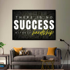 Success & Hardship – Motivational Wall Frame