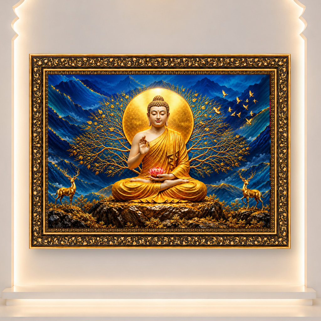 Serene Buddha Blessings
