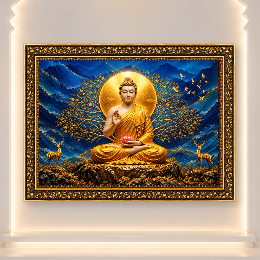 Serene Buddha Blessings