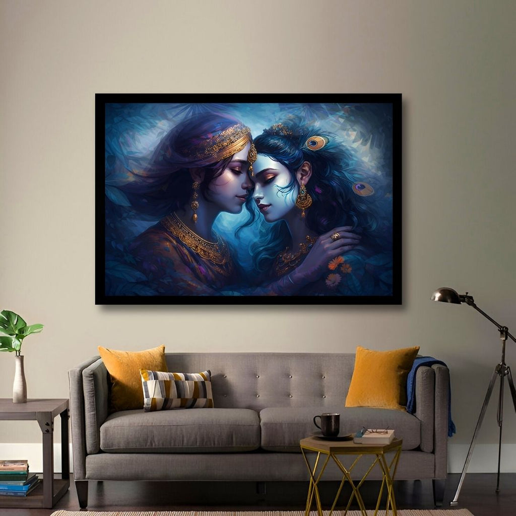 Krishna Radha Divine Bond