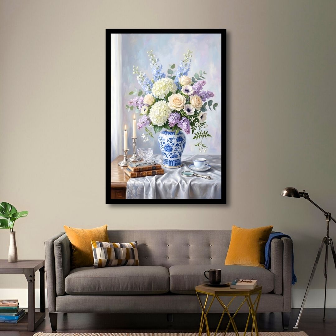 Porcelain Bloom Elegance