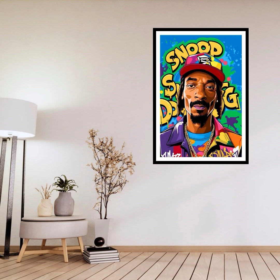 Snoop Dogg Graffiti Art