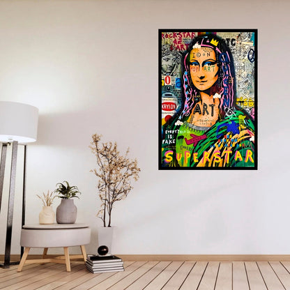 Mona Lisa: The Graffiti Reinvention