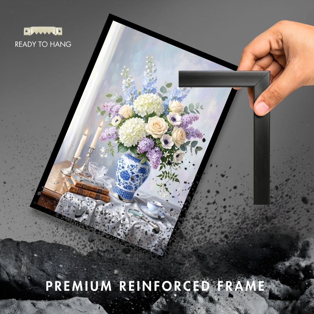Porcelain Bloom Elegance