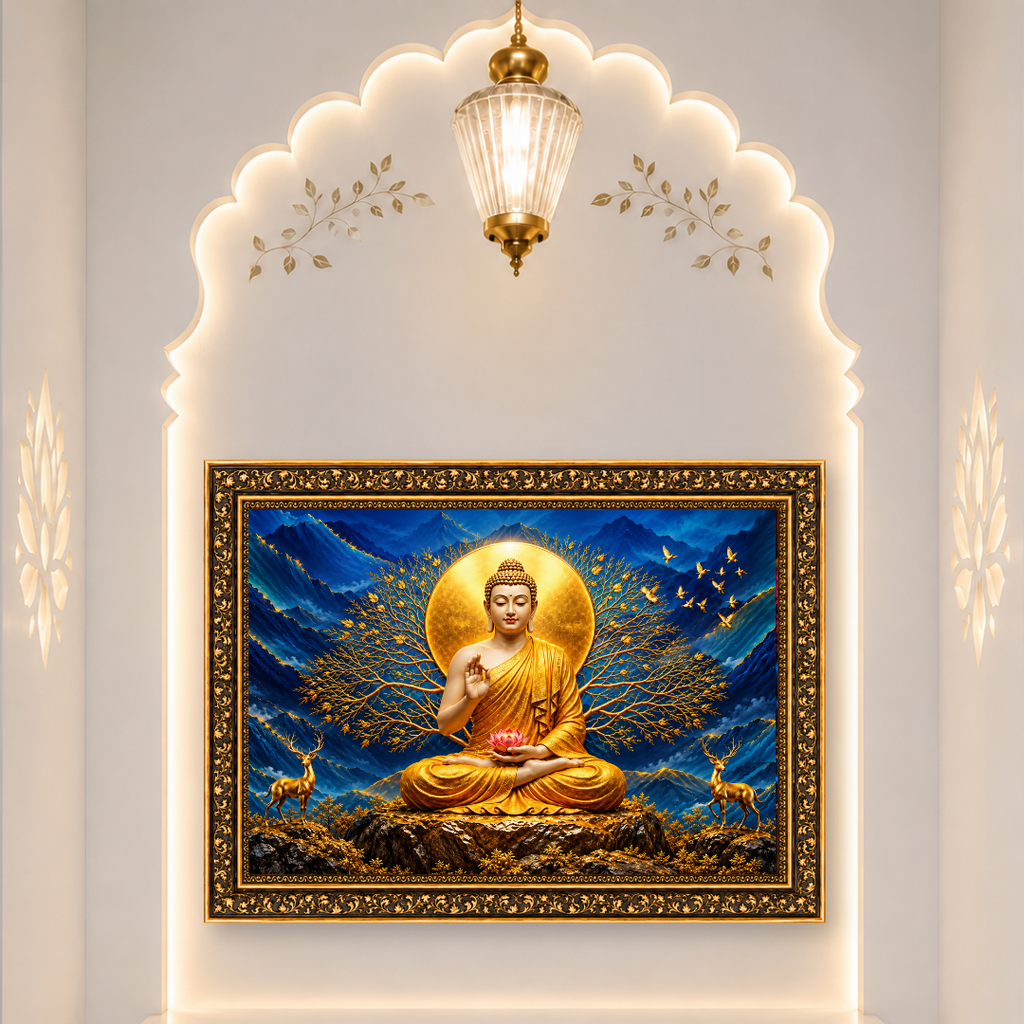 Serene Buddha Blessings