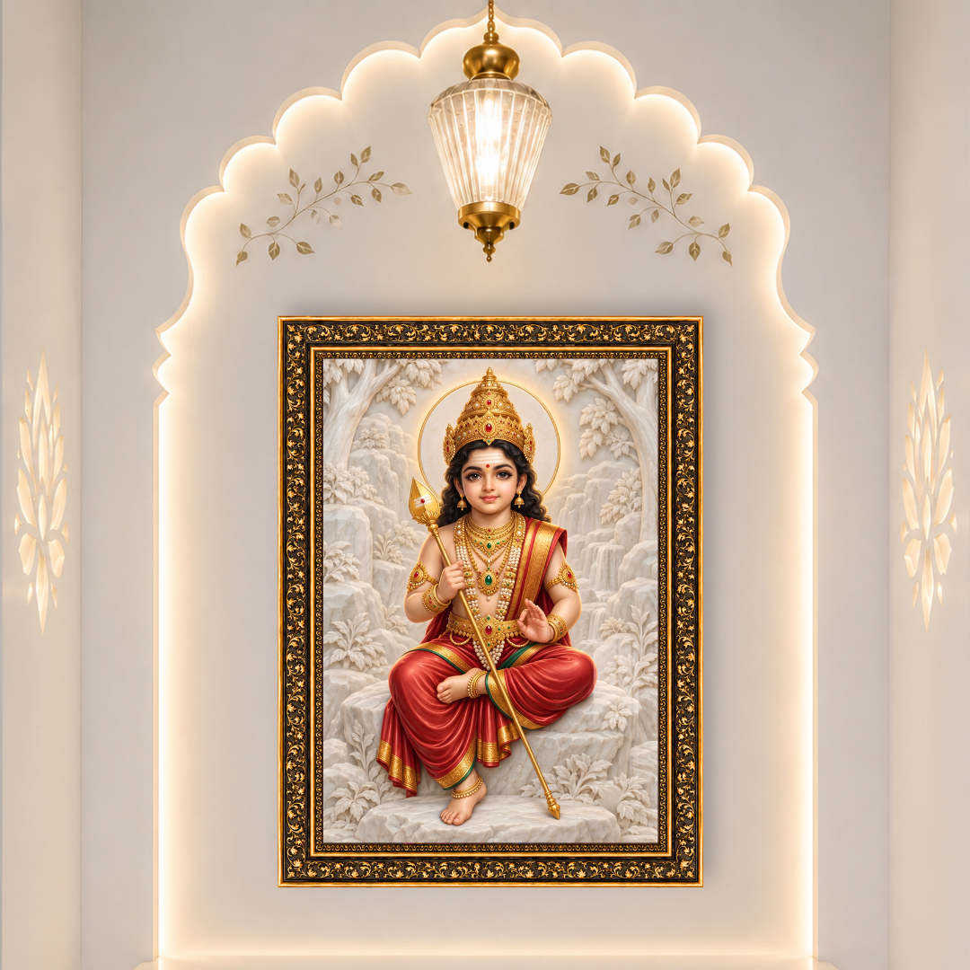 Golden Skanda Blessing