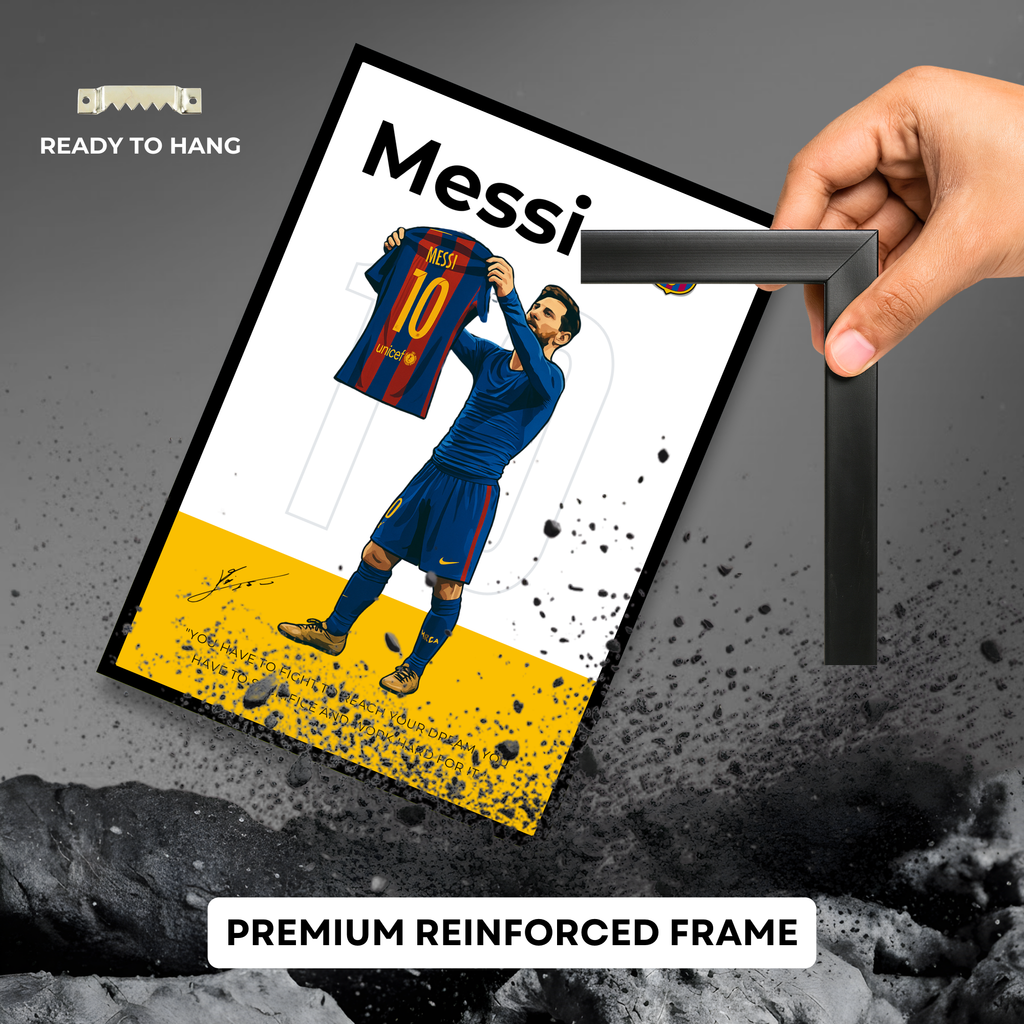 The Jersey Moment: Messi Legacy Print