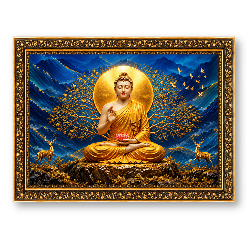 Serene Buddha Blessings
