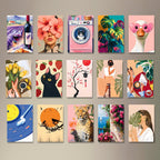 Quirky & Eclectic Co. | SET OF 15 POSTERS | UNFRAMED