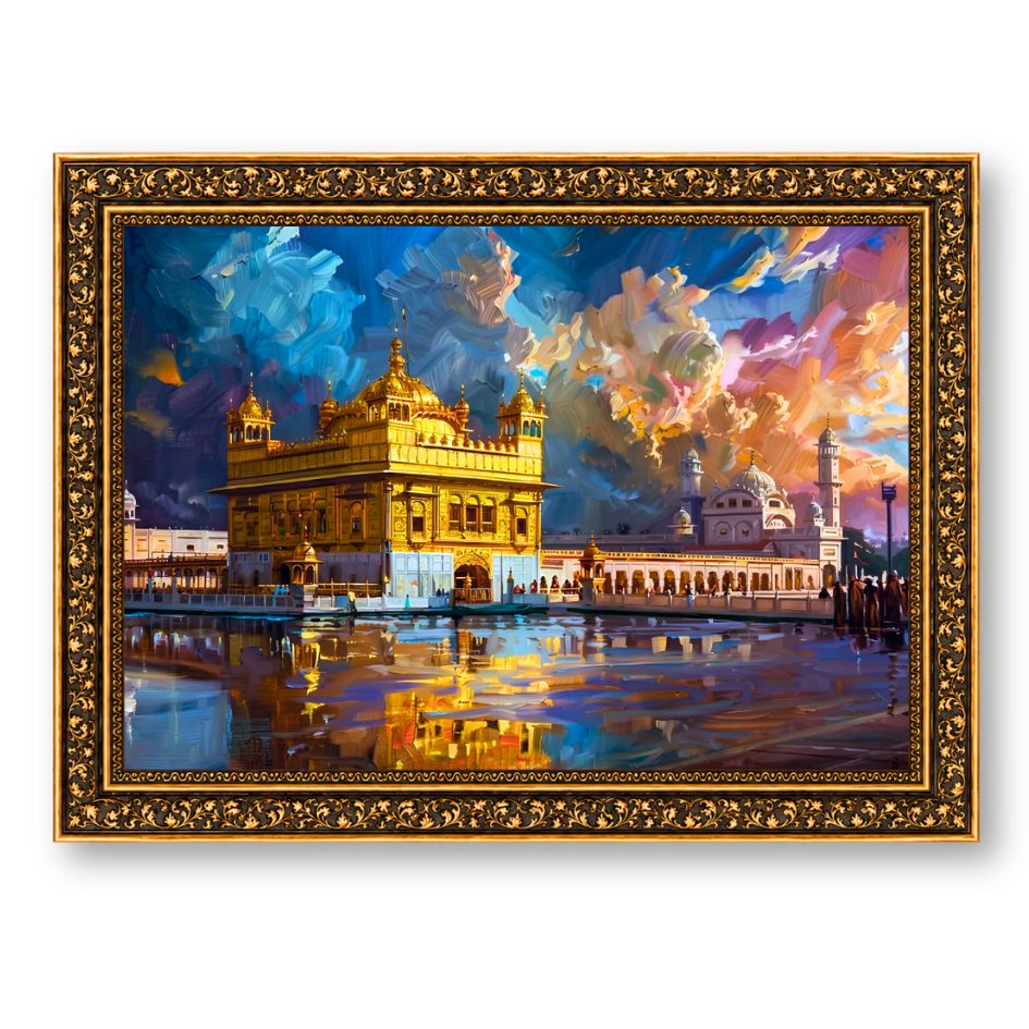 Golden Temple Artistic Serenity