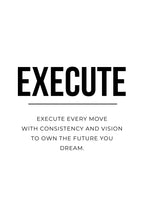 Grind, Hustle & Execute. | SET OF 3 FRAMES