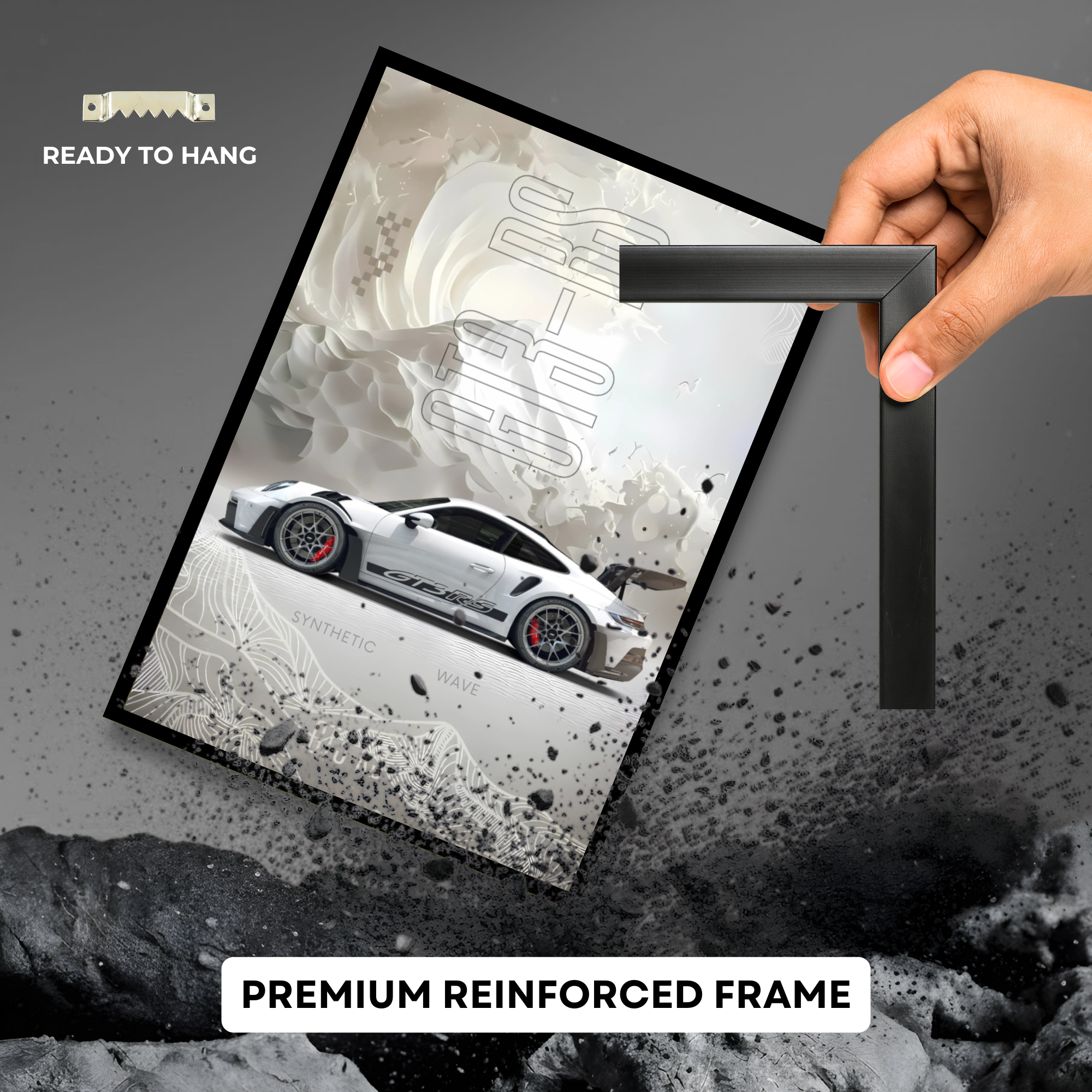 White Porsche 911 GT3 RS