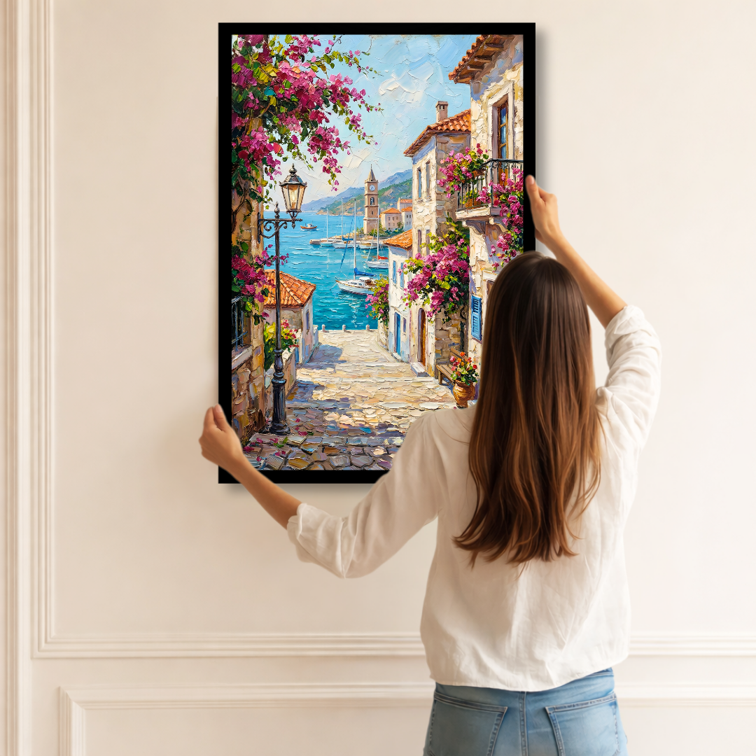 Sunny Seaside Alley