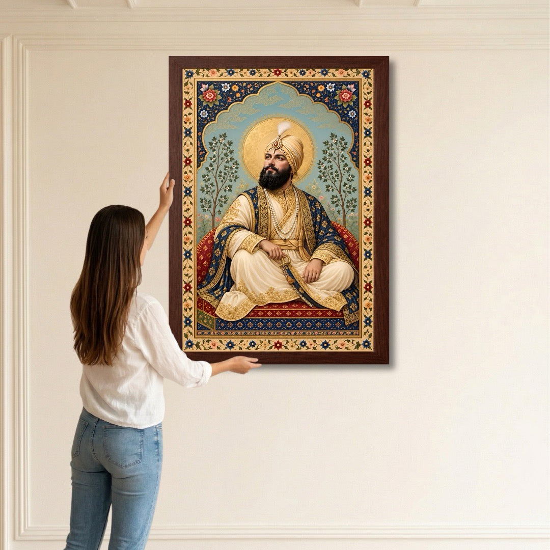 Guru Gobind Singh Ji Heritage Portrait