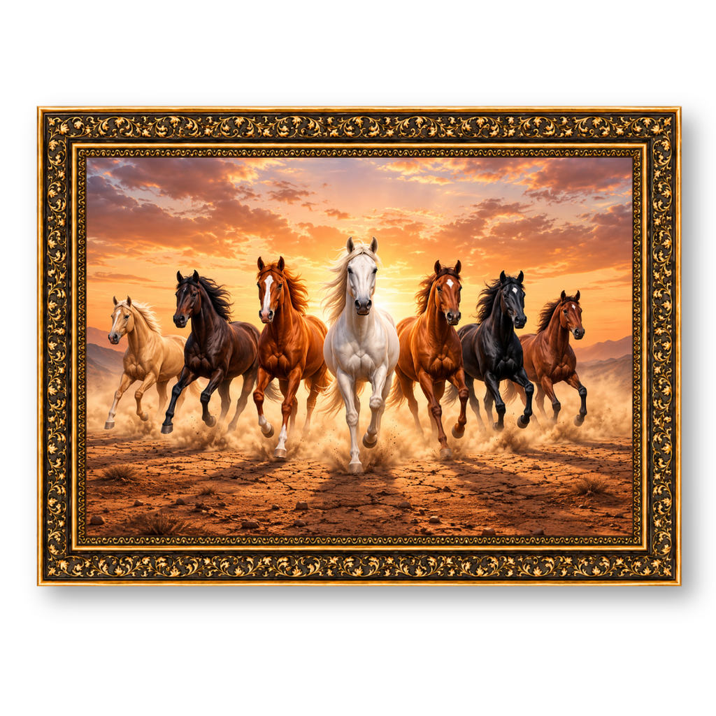 Majestic Seven Horses
