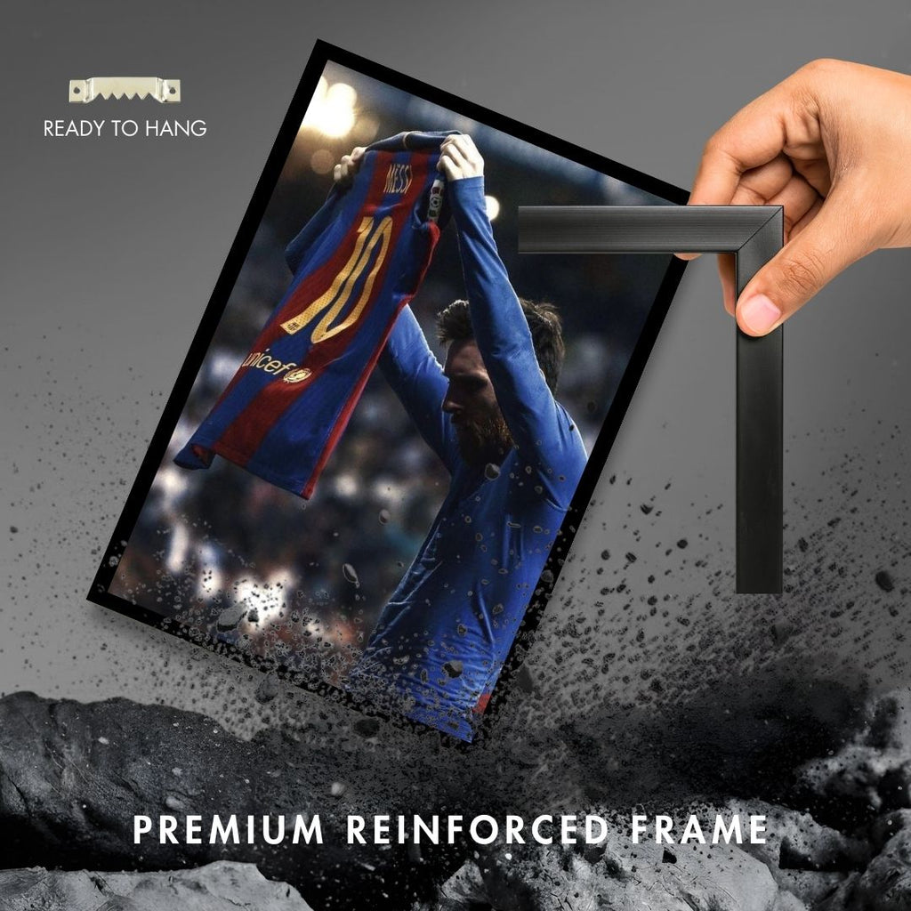 Messi – The Iconic Jersey Celebration