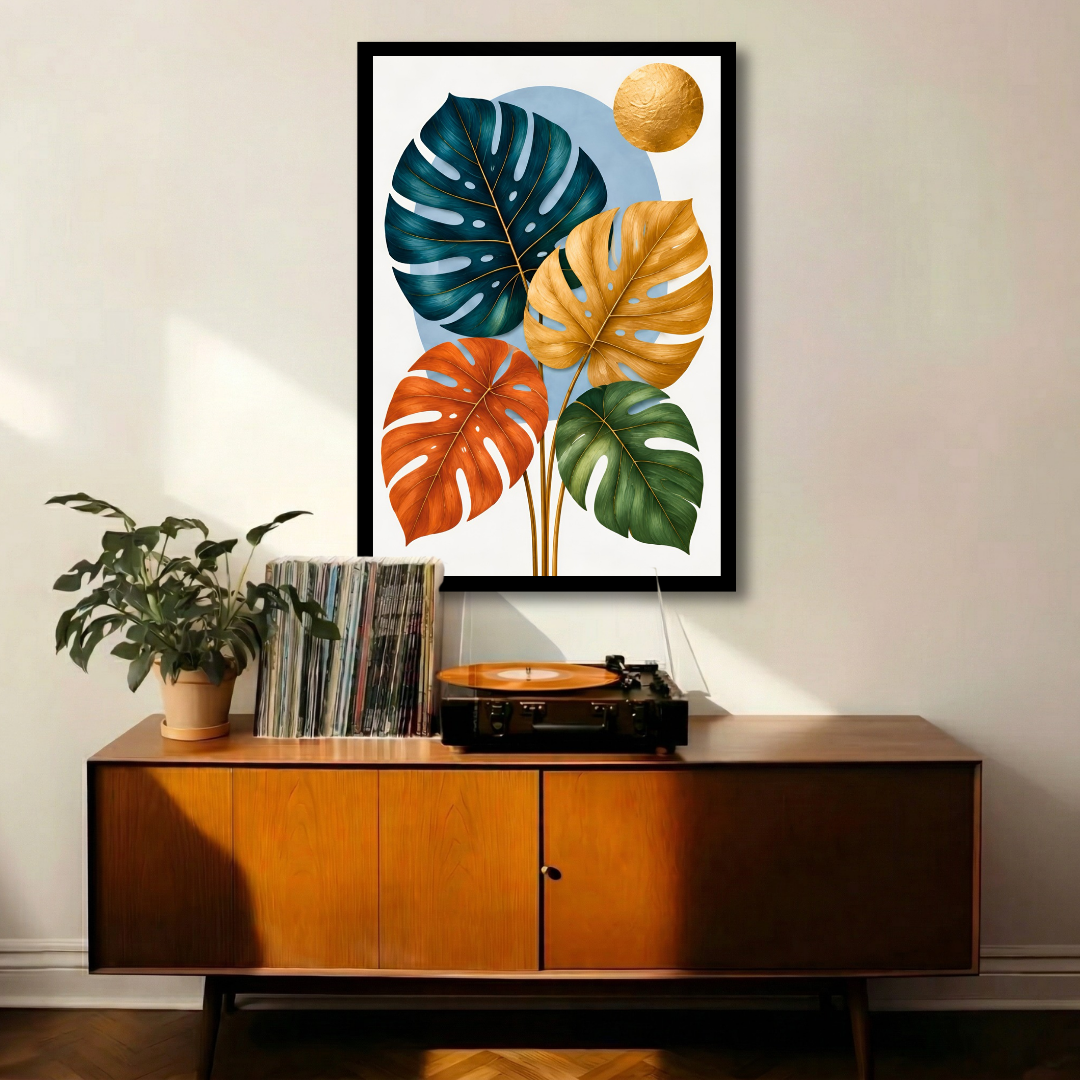 Tropical Monstera Harmony