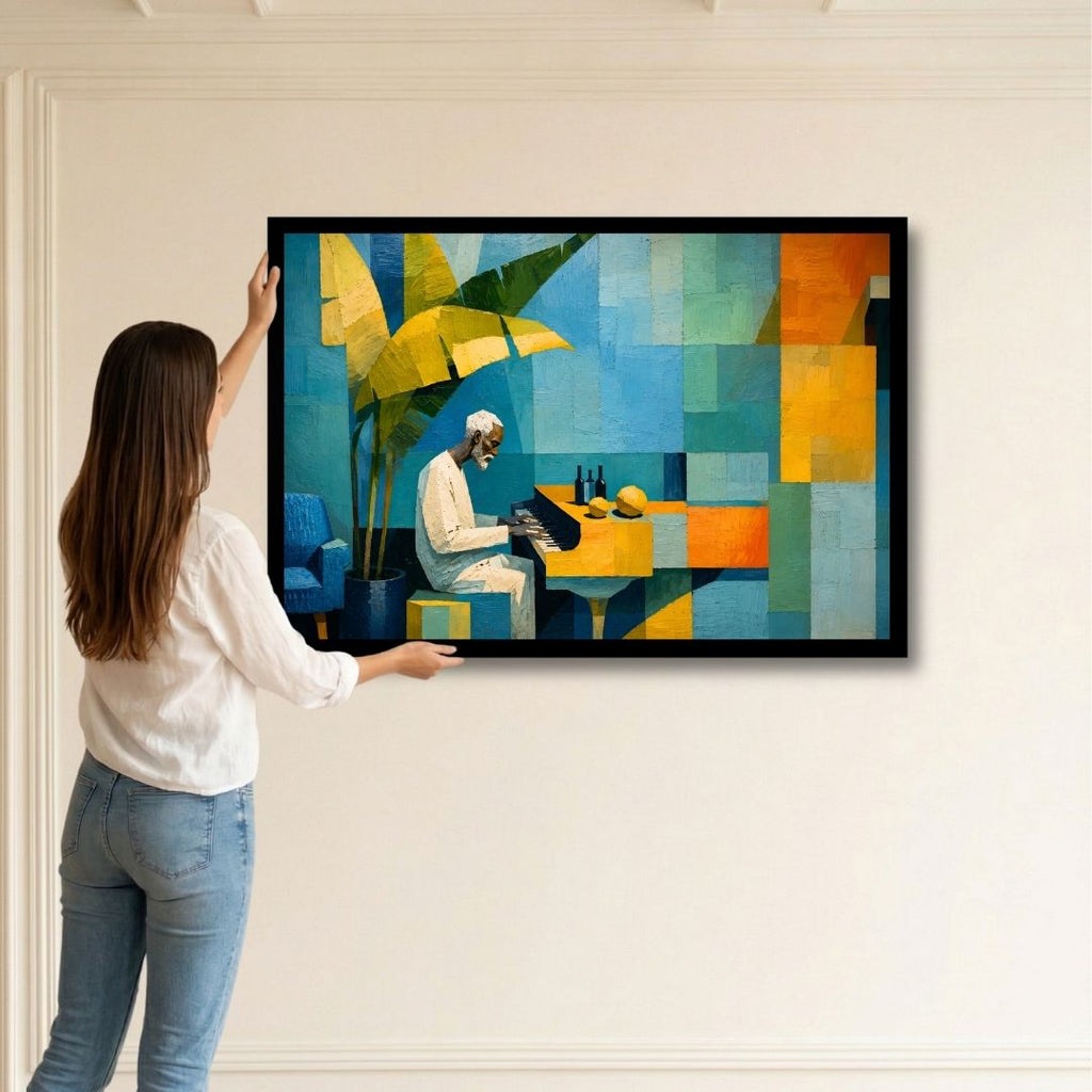 Cubist Interior Scene