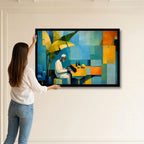 Cubist Interior Scene