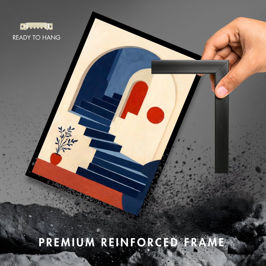 Abstract Geometric Stairs