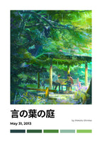 The Garden of Words: A Rainy Day Encounter