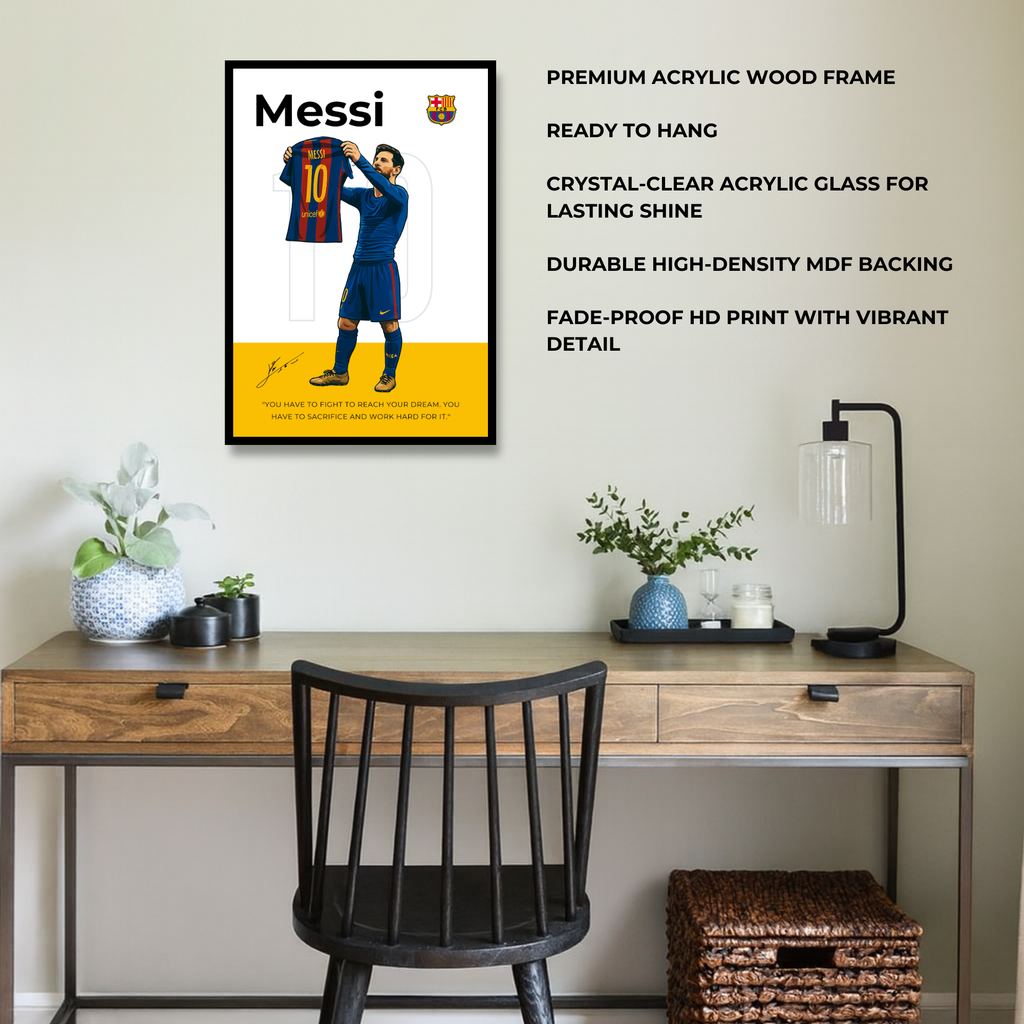 The Jersey Moment: Messi Legacy Print