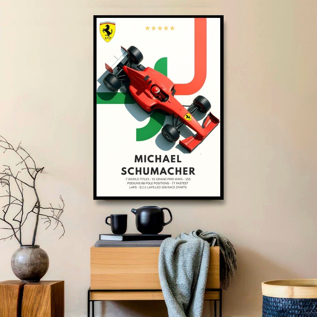 Michael Schumacher – Ferrari Legacy Stats Tribute