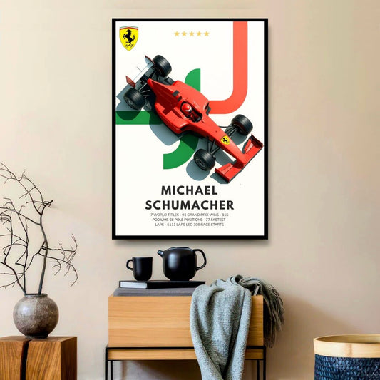 Michael Schumacher – Ferrari Legacy Stats Tribute