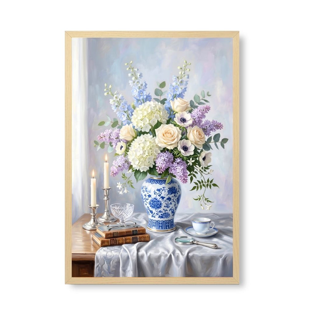 Porcelain Bloom Elegance